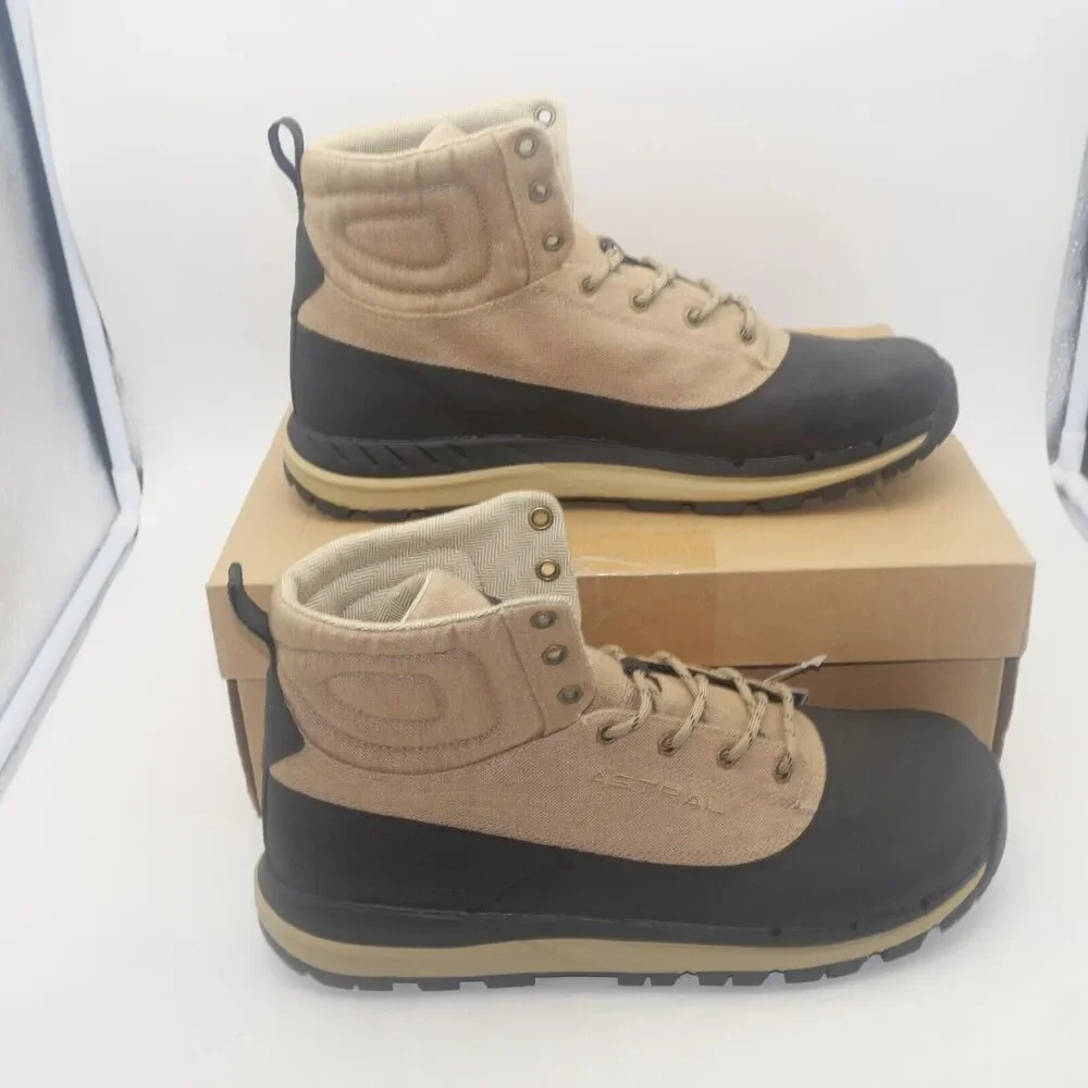 NEW Astral Halestorm Boots Men's Size 12 Hiking Winter All Weather Tan Black